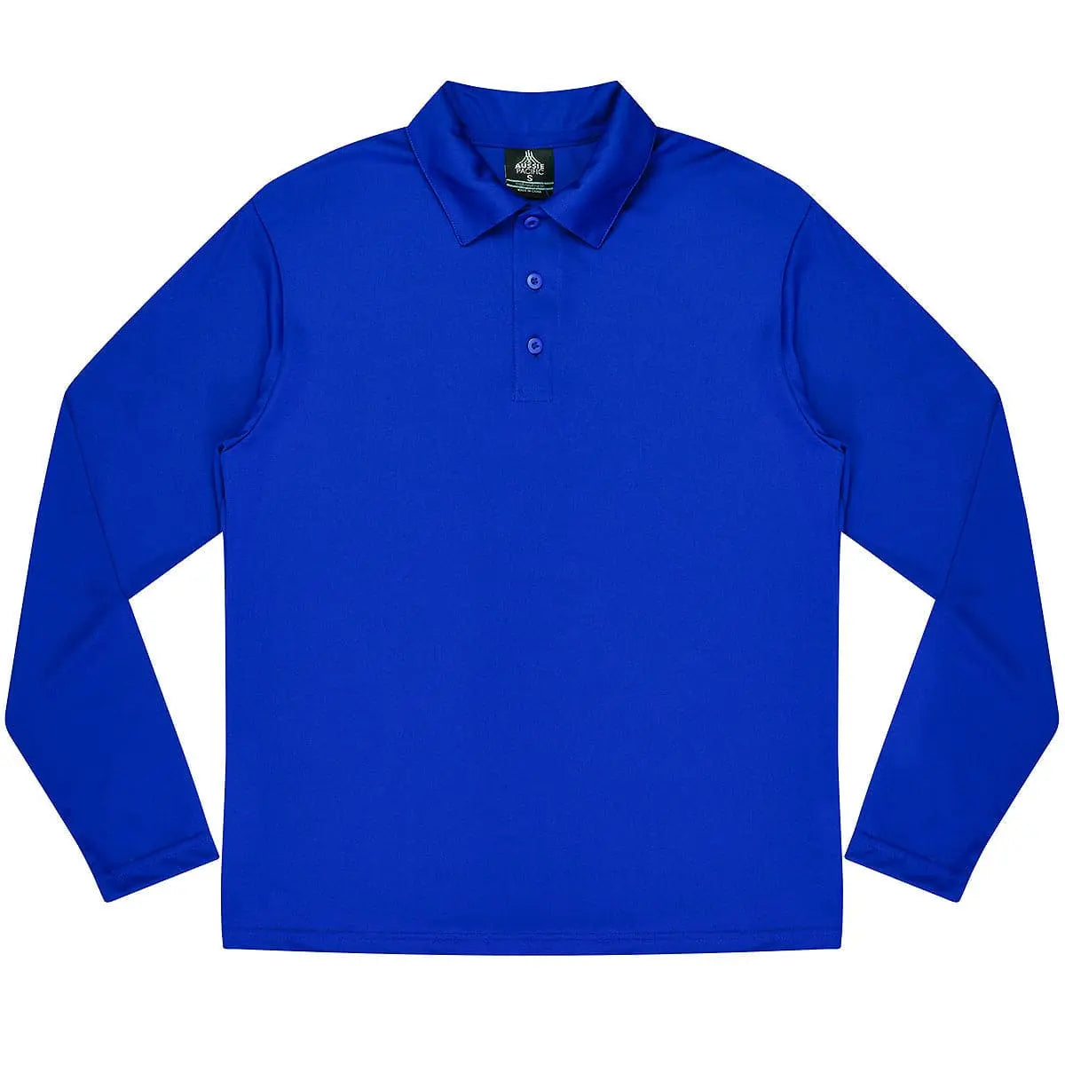 Aussie Pacific Botany Men's Long Sleeve Polo Shirt 1316 Metro Workwear.