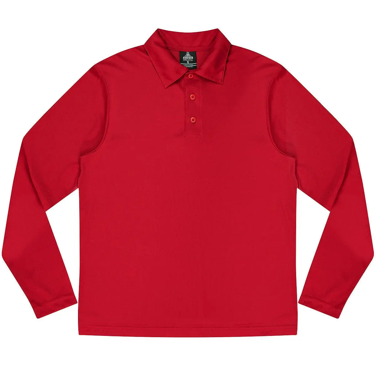 Aussie Pacific Botany Men's Long Sleeve Polo Shirt 1316 Metro Workwear.