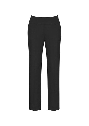 Biz Corporates Womens Bandless Slim Leg Pant 10121 Metro Workwear.