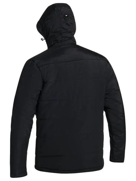 Bisley Workwear Puffer Jacket With Adjustable Hood BJ6928 Metro Workwear.