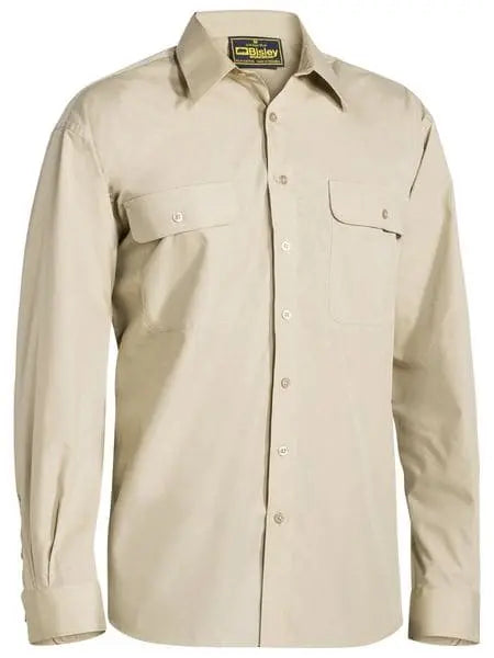 Bisley Workwear Permanent Press Shirt Long Sleeve BS6526 Metro Workwear.
