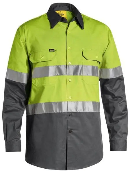 Bisley 3M Taped Cool Lightweight Hi Vis Shirt BS6696T Metro Workwear.