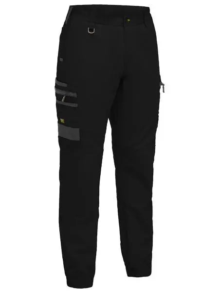 Bisley Flex & Move Elastic Waist Cargo Cuffed Work Pant BPC6238 Metro Workwear