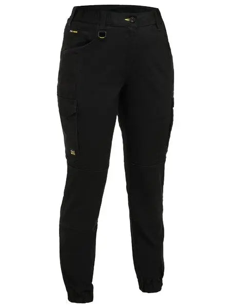 Bisley Women's Flex & Move Elastic Waist Cuffed Pant BPCL6237 Metro Workwear