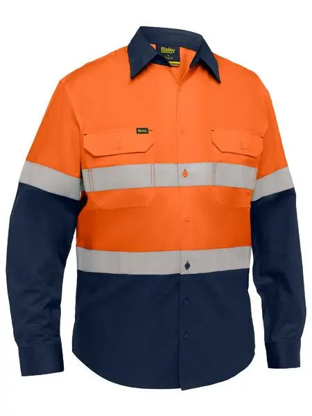 Bisley Workwear Long Sleeve Industrial Cool Lightweight Vented Shirt BS6390T