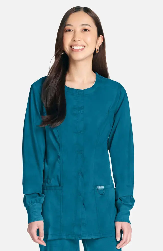 Cherokee Revolution Women's Scrub Jacket WW310 Simply Scrubs Australia