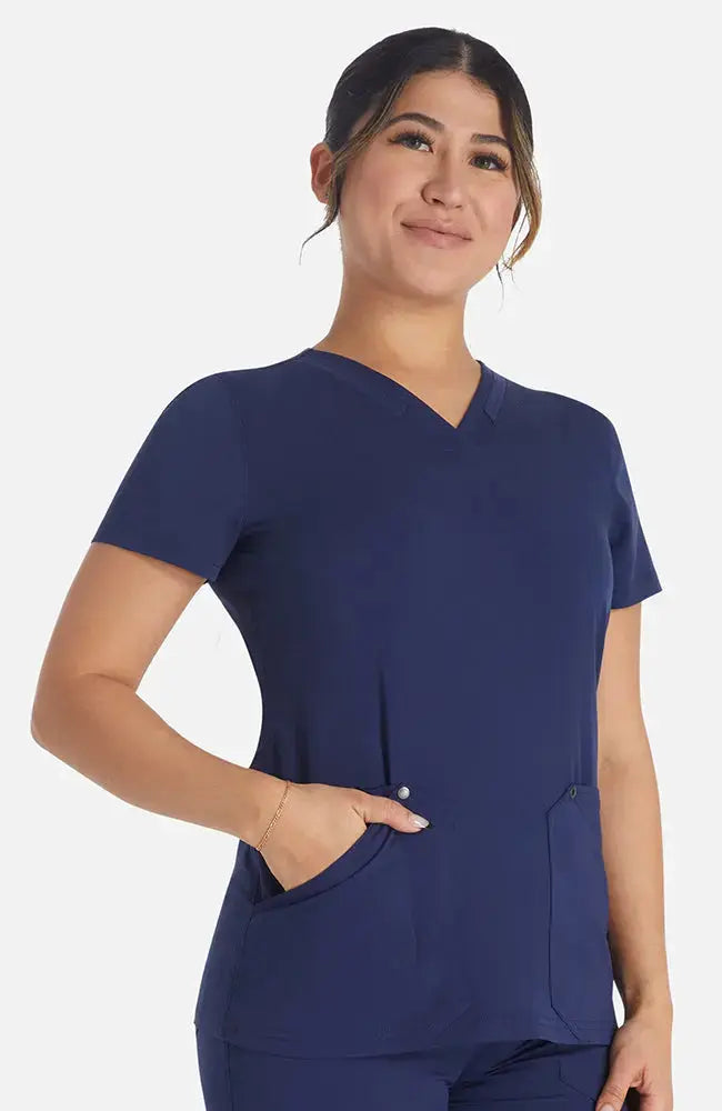 Dickies EDS NXT Women's V-Neck Scrub Top DK678 Simply Scrubs Australia