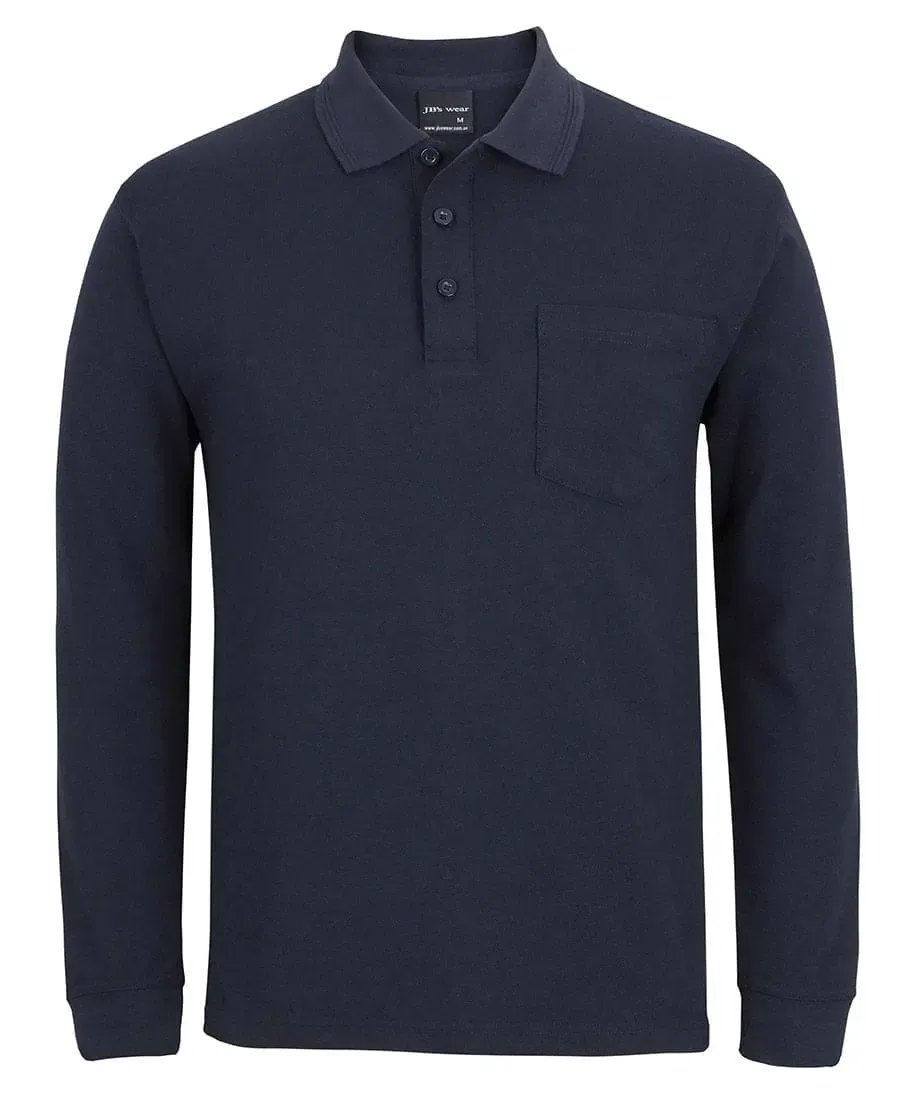 JB's 210 Long Sleeve Pocket Polo Shirt 210PL