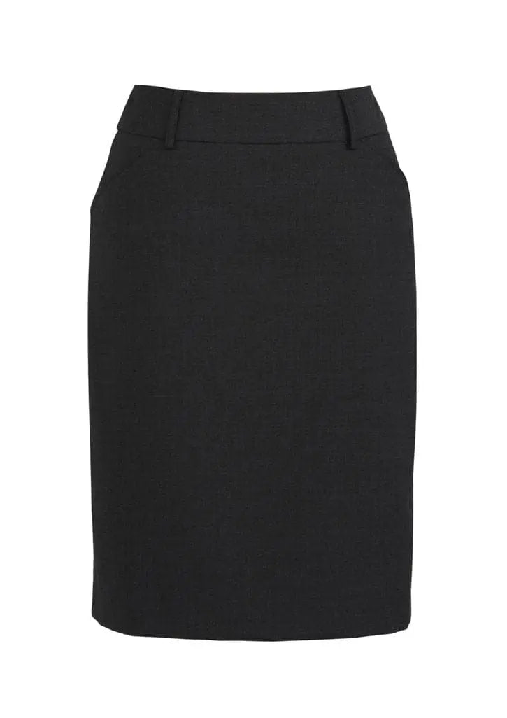 Biz Corporate Womens Multi Pleat Skirt 24015 Metro Workwear.