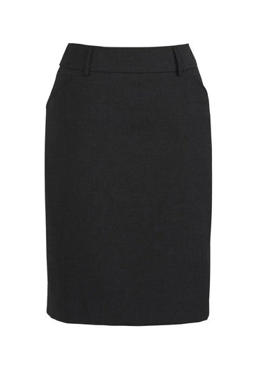 Biz Corporate Womens Multi Pleat Skirt 24015 Metro Workwear.