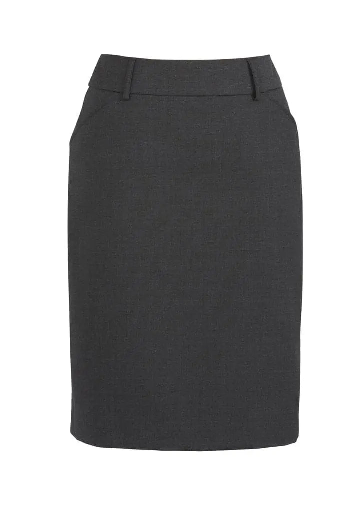 Biz Corporate Womens Multi Pleat Skirt 24015 Metro Workwear.