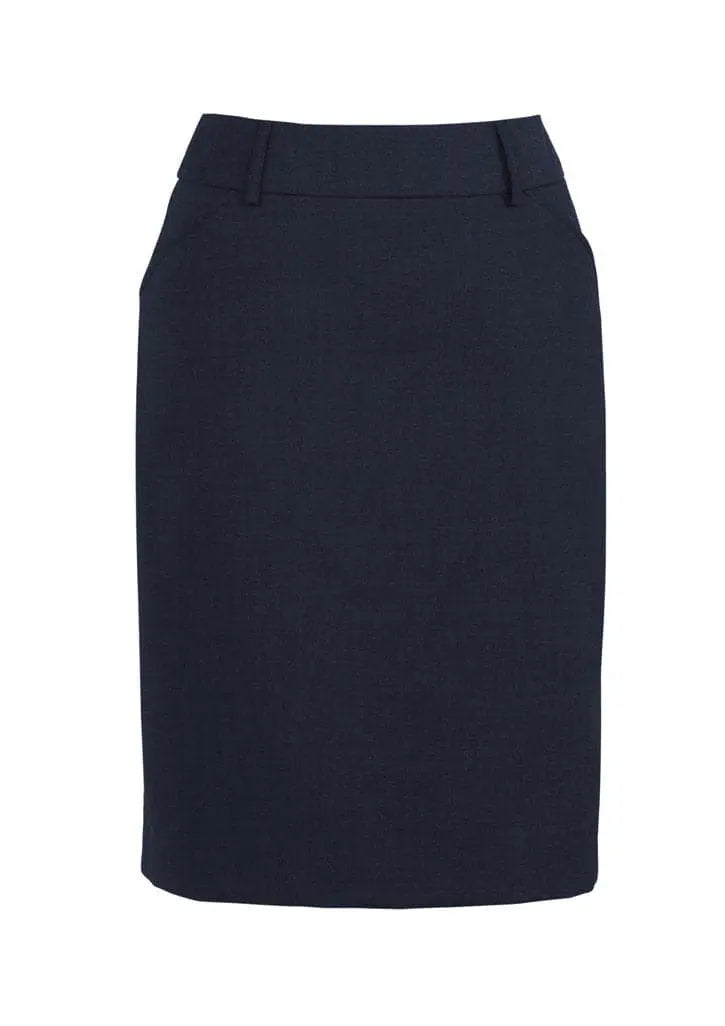 Biz Corporate Womens Multi Pleat Skirt 24015 Metro Workwear.