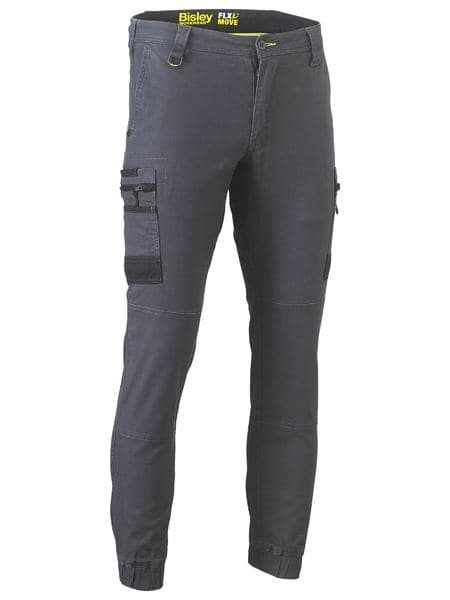 Bisley Flx And Move™ Stretch Cargo Cuffed Pants BPC6334 Metro Workwear.