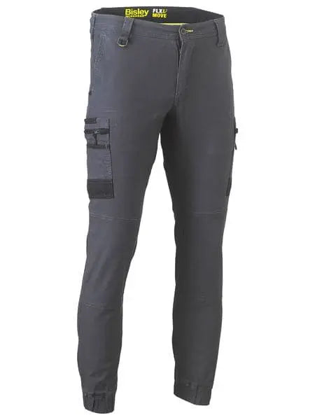 Bisley Flx And Move™ Stretch Cargo Cuffed Pants BPC6334 Metro Workwear.
