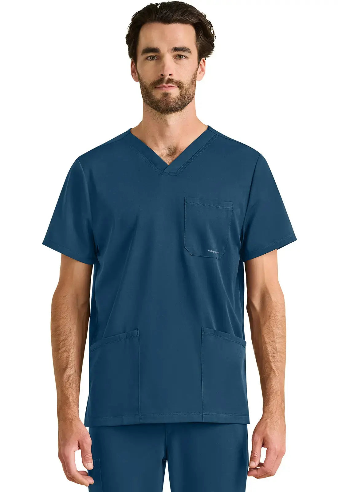 Healing Hands Purple Label Mathew Men's Scrub Top 2590 Simply Scrubs Australia