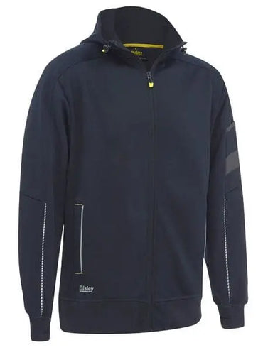 Bisley Work Fleece Zip-front Hoodie With Sherpa Lining BK6925 Metro Workwear.