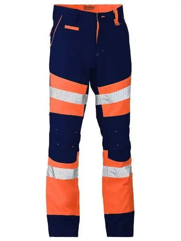 Bisley Taped Biomotion Two Tone Pants BP6412T Metro Workwear.