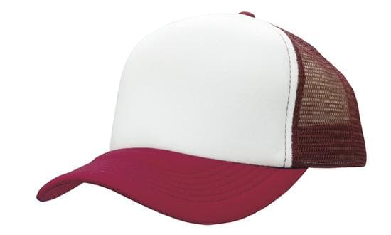 Headwear Panel Nylon Mesh Cap X12 - 3803 Metro Workwear.