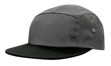 Headwear Square Front Flat Peak Cotton Cap X12 - 3899 Metro Workwear.