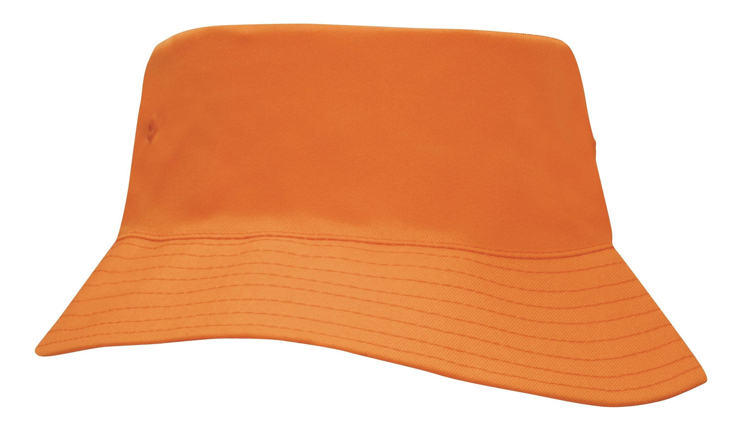 Headwear Childs Breathe P/twill Bucket Hat X12 Metro Workwear.