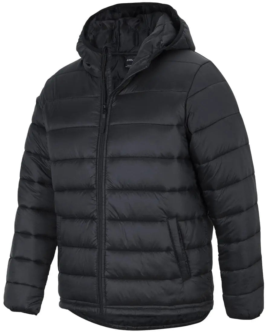 Jb's Urban Puffer Hooded Jacket 3AHU Metro Workwear.