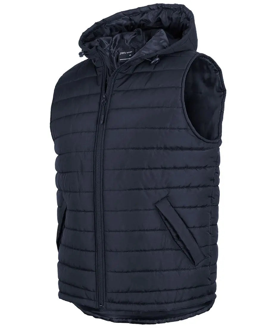 Jb's Hooded Puffer Vest 3AHV Metro Workwear.
