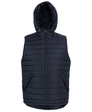 Jb's Hooded Puffer Vest 3AHV Metro Workwear.