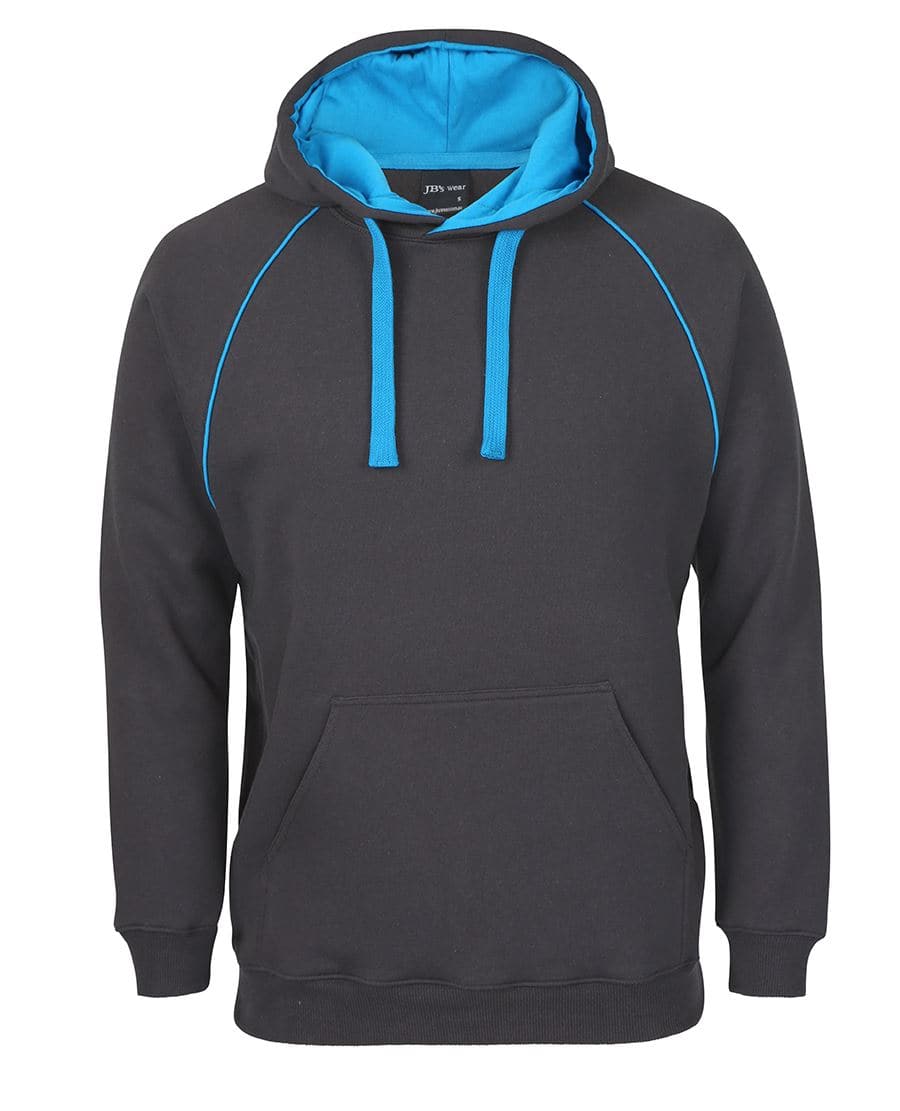 Kids Contrast Fleecy Hoodies 3CFH Metro Workwear.