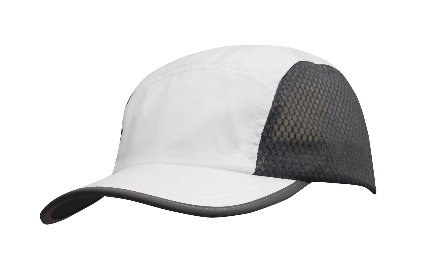 Headwear Sports Ripstop Mesh Sides Cap X12 - 4003 Metro Workwear.