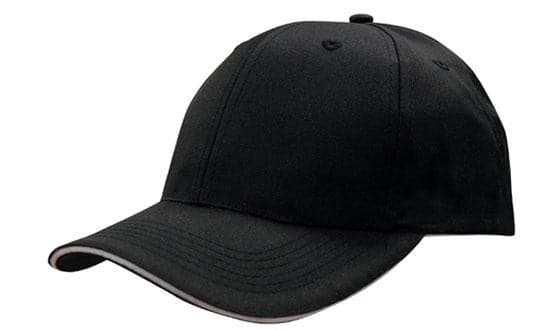 Headwear Beathable P/twill W/sandwich Cap X12 - 4009 Metro Workwear.