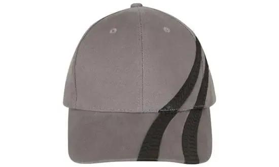 Headwear Bhc With Tyre Tracks Cap X12 - 4015 in Charcoal