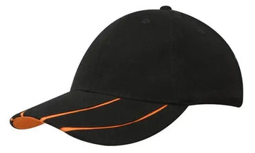 Headwear Bhc With Hi-vis Peak Inserts Cap X12 - 4019 Metro Workwear.