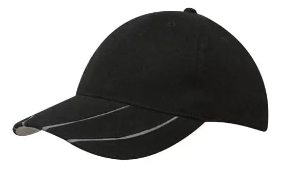 Headwear Bhc With Hi-vis Peak Inserts Cap X12 - 4019 Metro Workwear.