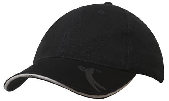 Headwear Bhc Golf Cap With Embossed Peak X12 - 4022 Metro Workwear.