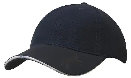 Headwear Bhc Golf Cap With Embossed Peak X12 - 4022 Metro Workwear.