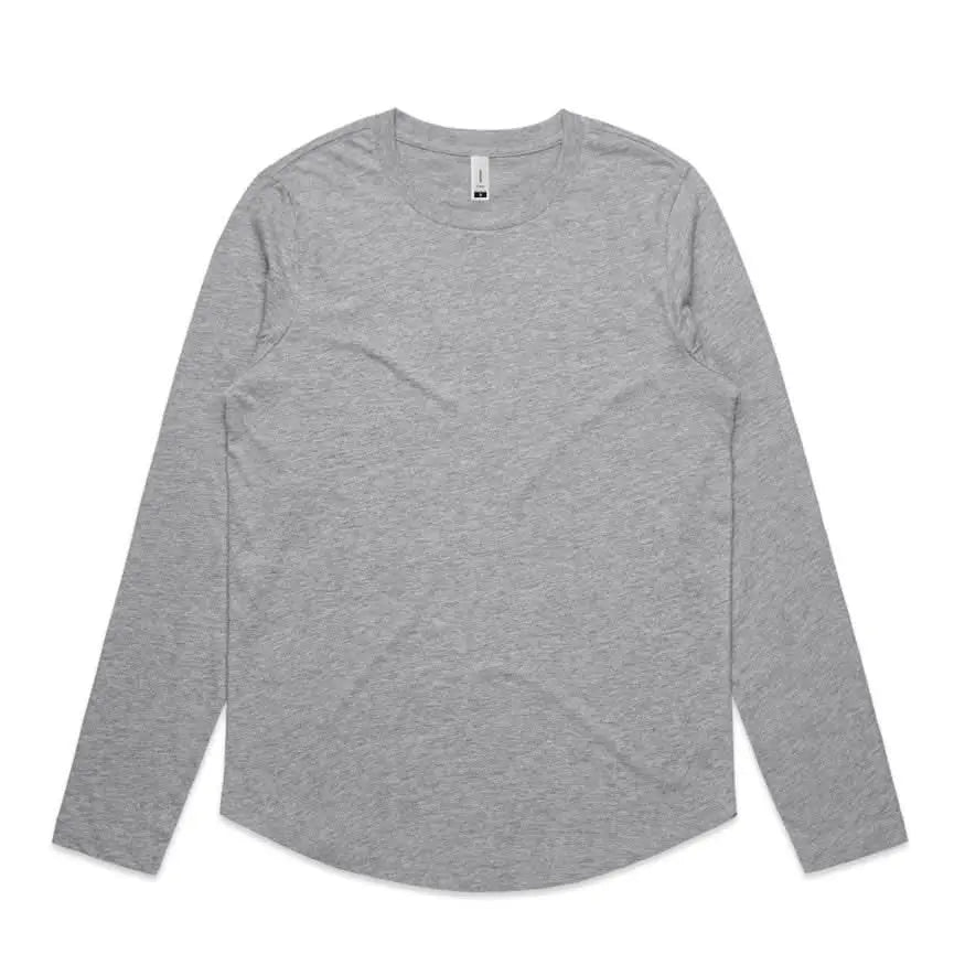 As Colour Women's Curve Logn Sleeve Tees 4055 Metro Workwear.