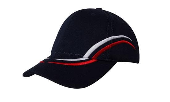 Headwear Emb Lines On Crown & Peak Cap X12 - 4075 Metro Workwear.