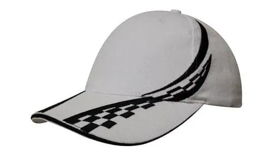Headwear Checker Embroidery & Sandwich Cap X12 - 4076 Metro Workwear.