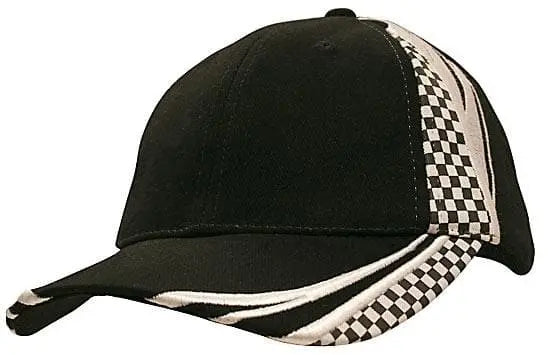 Headwear Checks And Embroidery Cap X12 - 4083 Metro Workwear.