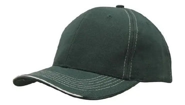 Headwear Cap With Contrast Sts & Sandwich X12 - 4097 Metro Workwear.