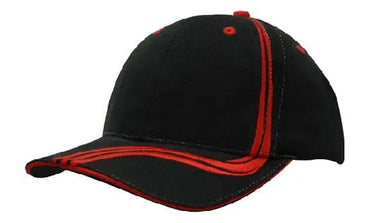 Headwear Cap With Sandwich & Emb Lines X12 - 4099 Metro Workwear.