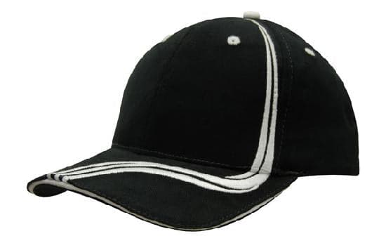 Headwear Cap With Sandwich & Emb Lines X12 - 4099 Metro Workwear.