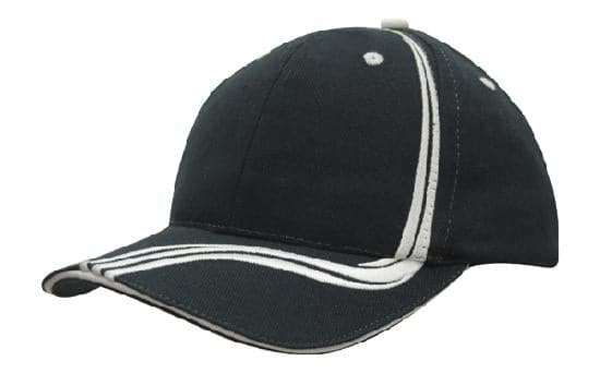 Headwear Cap With Sandwich & Emb Lines X12 - 4099 Metro Workwear.