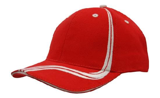 Headwear Cap With Sandwich & Emb Lines X12 - 4099 Metro Workwear.