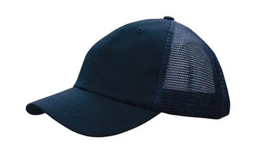 Headwear Washed Chino Soft Mesh Back Cap X12 - 4145 Metro Workwear.