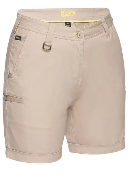 Bisley Women's Stretch Cotton Short BSHL1015 Metro Workwear.