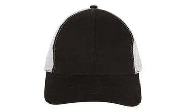 Headwear Brushed Cotton With Mesh Back Cap X12 - 4181 Metro Workwear.