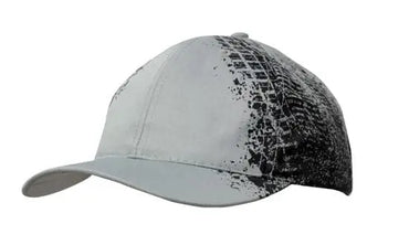 Headwear Bh Sports Twill W/tyre Print X12 - 4186 Metro Workwear.