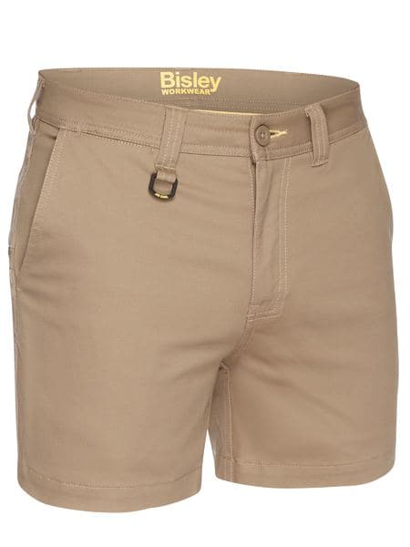 Bisley Stretch Cotton Drill Short Short BSH1008 Metro Workwear.