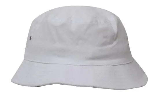 Headwear Bucket Hat With Sandwich Trim Brushed Heavy Sports Twill *no Sandwich* X12 Metro Workwear.